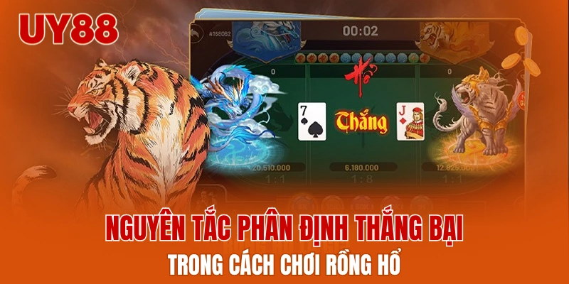 Nguyên tắc phân định thắng bại trong cách chơi rồng hổ