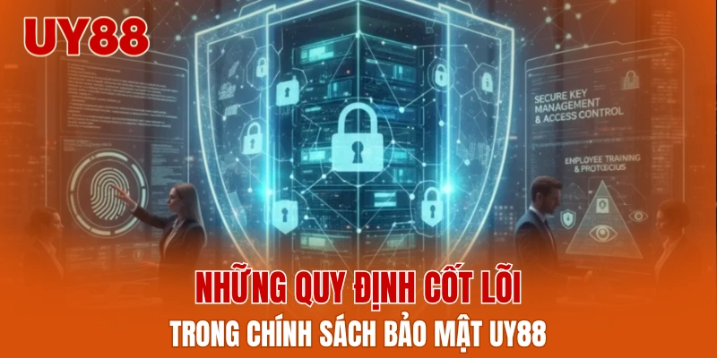 Những quy định cốt lõi trong chính sách bảo mật UY88