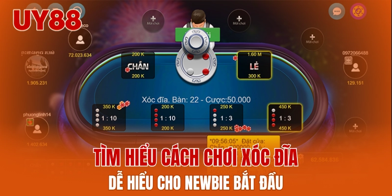 Tìm hiểu cách chơi xóc đĩa dễ hiểu cho newbie bắt đầu